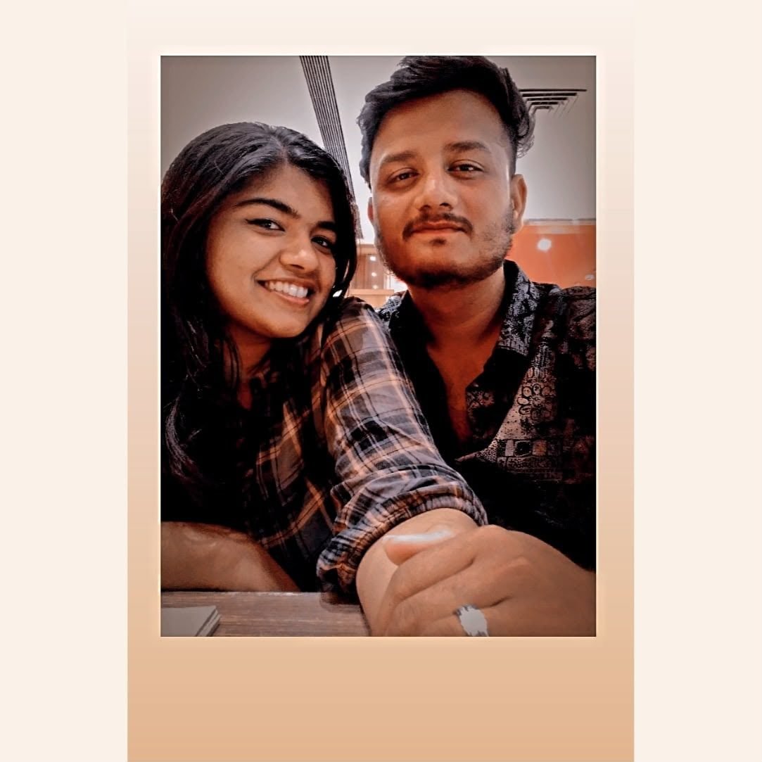 An early selfie together